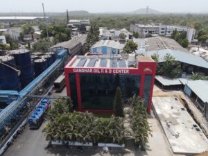 Rooftop Solar power plant - Gandhar Oil R&D Center