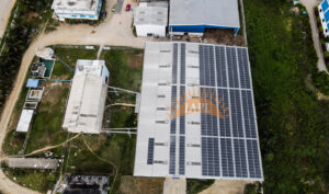 Rooftop solar power plant - saklecha