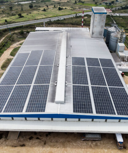 Rooftop solar plant - JDN Nutrition Pvt. Ltd