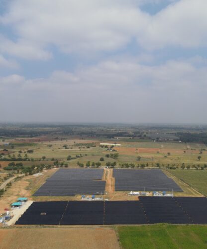 Ground mount Solar Power Plant - project Kusum C