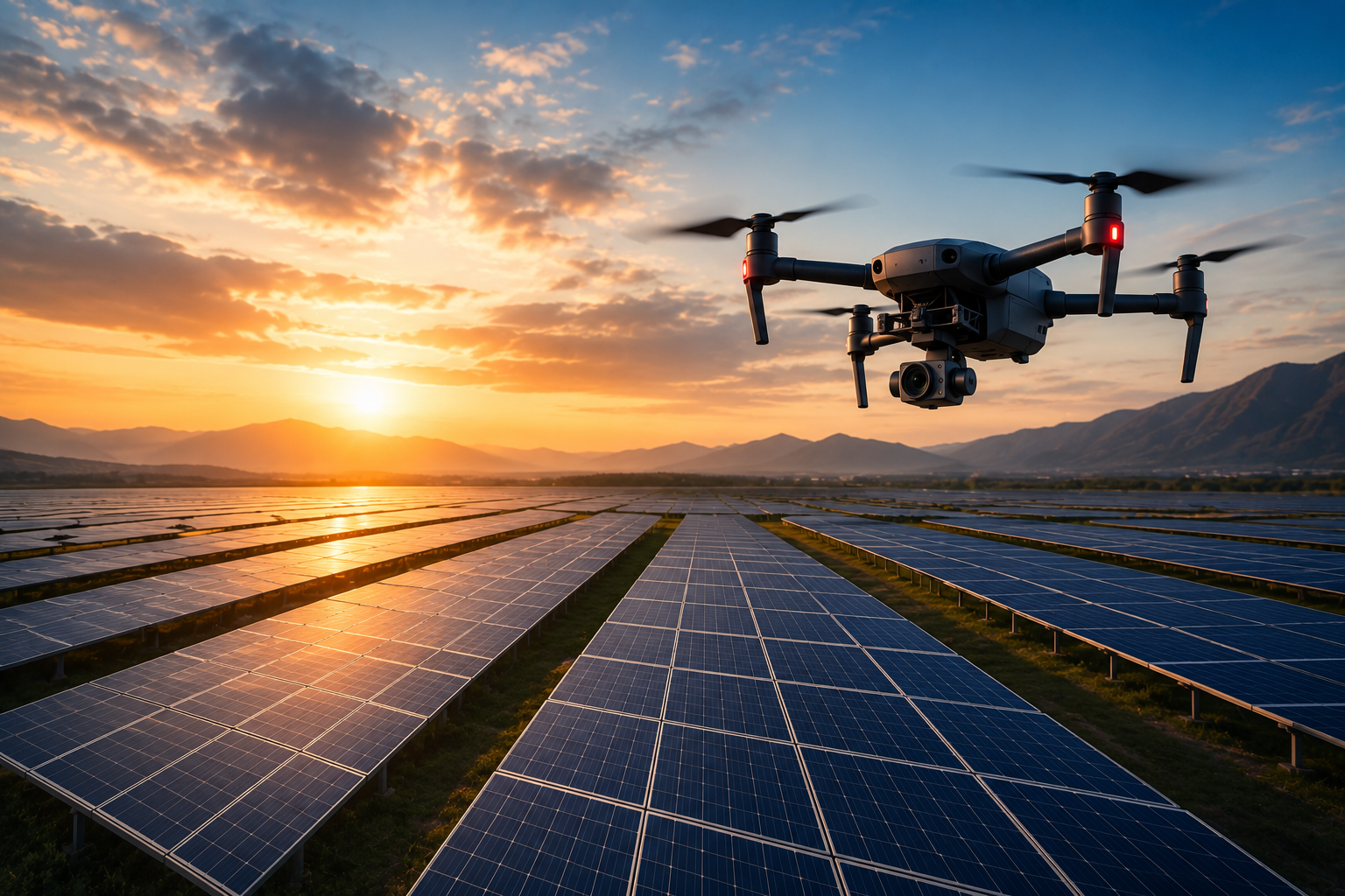 AI and Drones in Solar Plant Inspection