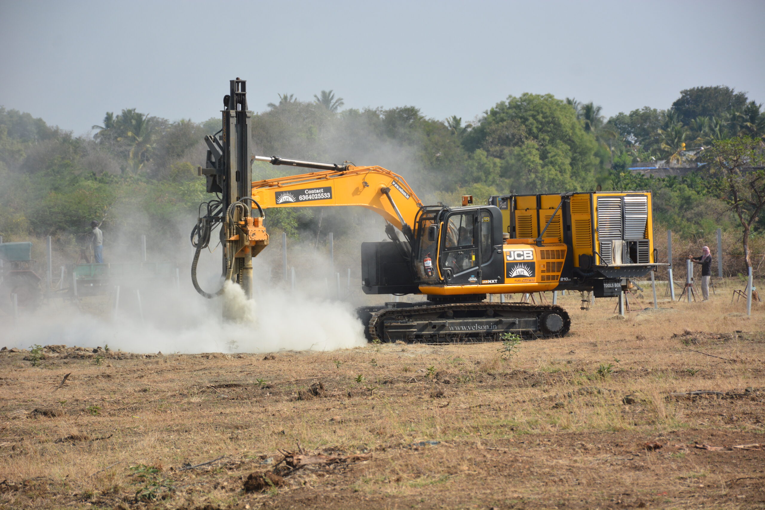 DTH drilling machine available for rental in India